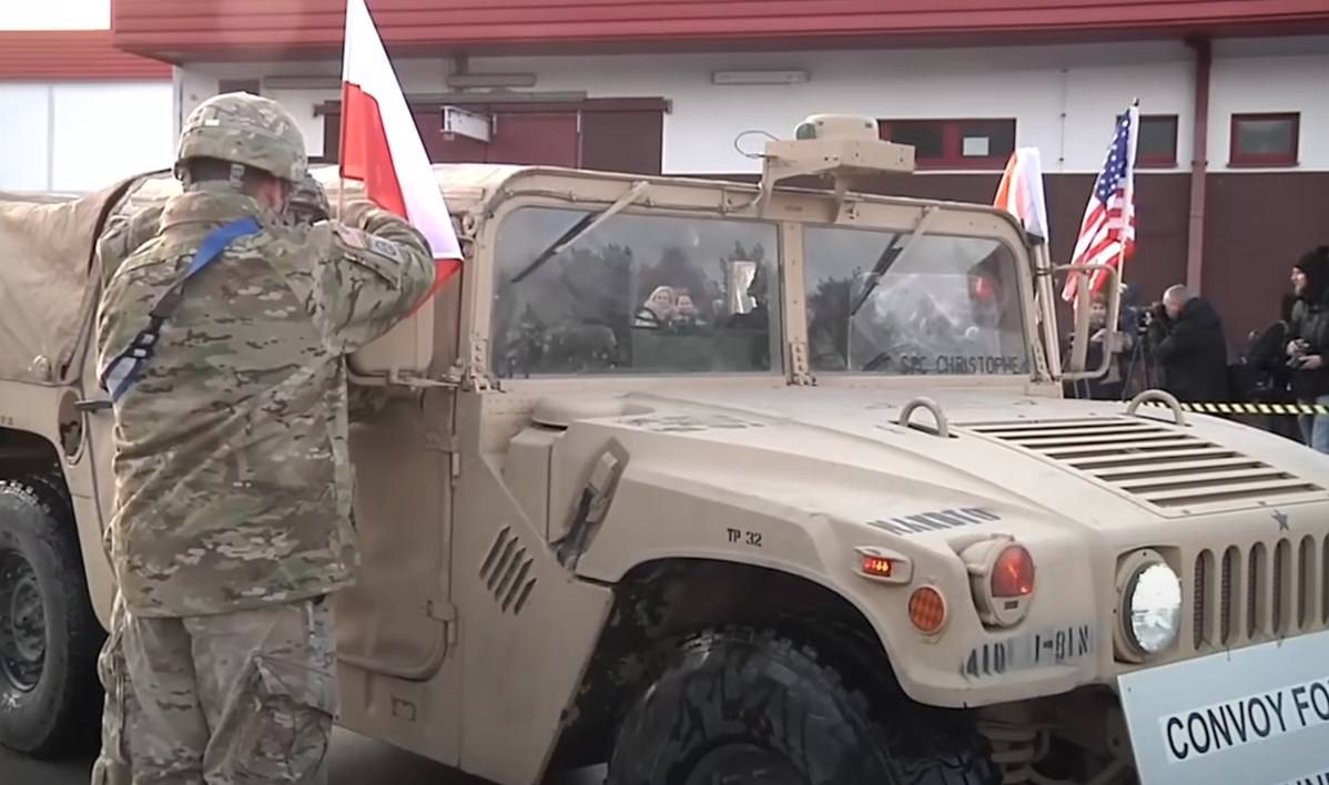 Mâine, prima garnizoană permanentă a armatei americane va fi dislocată în Polonia