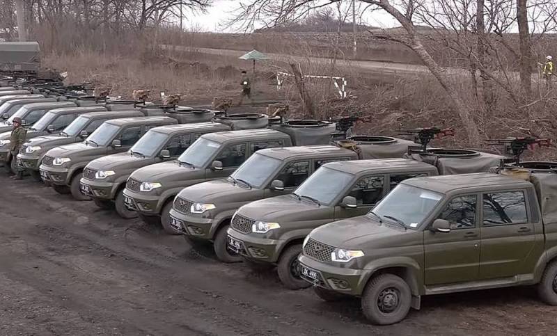 Какой транспорт требуется нашим военным на Донбассе