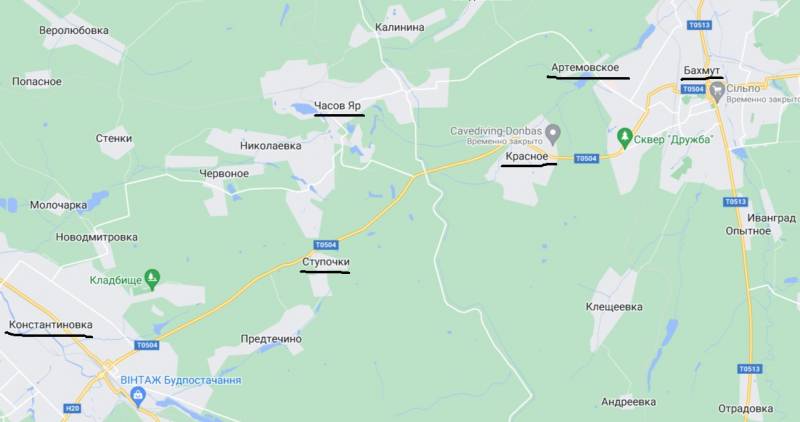 Russische Einheiten stehen kurz vor der vollständigen Einkreisung von Artemowsk