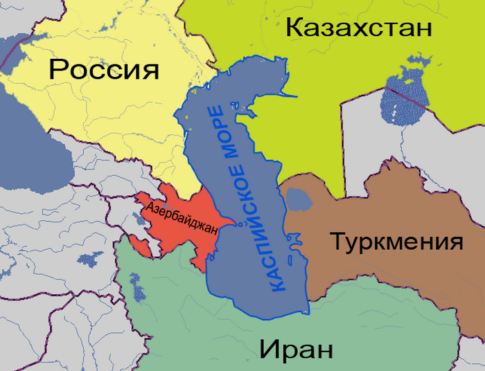 Jakamaton Kaspianmeri: yksi meri viidelle osavaltiolle