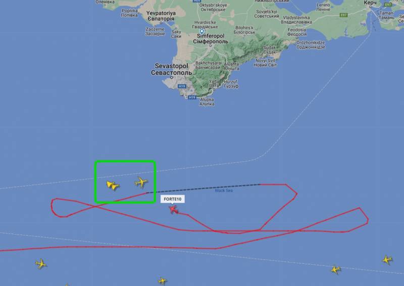 Πέντε αναγνωριστικά αεροσκάφη του ΝΑΤΟ εργάζονται ταυτόχρονα πάνω από τη Μαύρη Θάλασσα