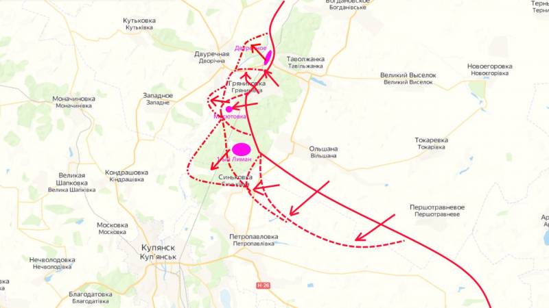 Rosyjskie Siły Zbrojne zajęły ważny przyczółek na północny wschód od Kupiańska