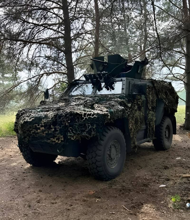 Terroristas de RDK * receberam veículos blindados turcos Otokar Cobra II