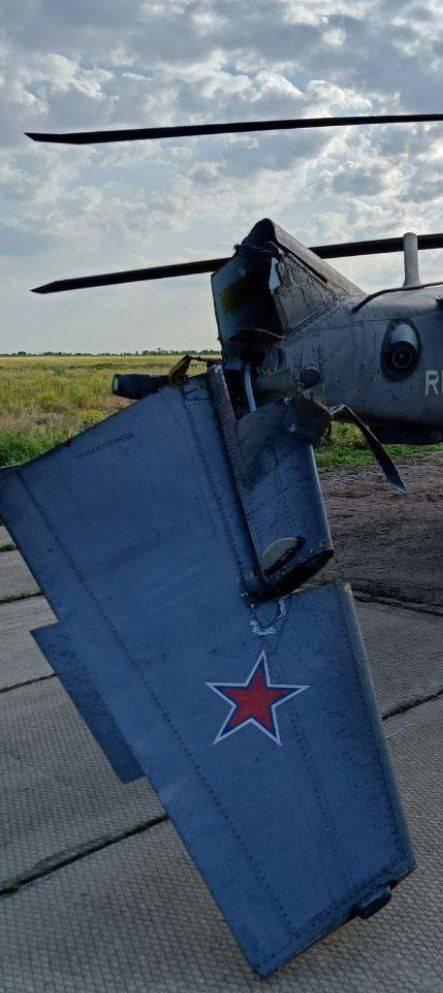 في الولايات المتحدة ، لفت الانتباه إلى الطائرة الروسية Ka-52 ، التي تحلق بدون عارضة