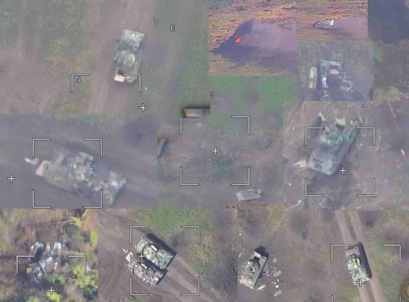Die russische Armee zerschmetterte einen Konvoi mit NATO-Ausrüstung in Richtung Saporoschje