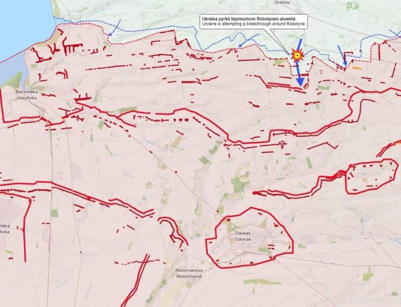 WSJ: ВСУ не смогли достичь главных оборонительных рубежей российских войск