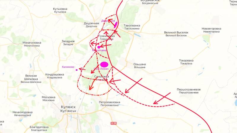 Подоляка: ВС РФ перешли в наступление широким фронтом в районе Купянска