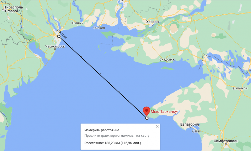 Мыс тарханкут крым где на карте