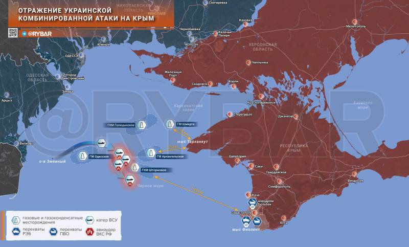 هواپیماهای جنگی ناوگان دریای سیاه با موفقیت از فرود نیروهای اوکراینی در کریمه جلوگیری کردند.