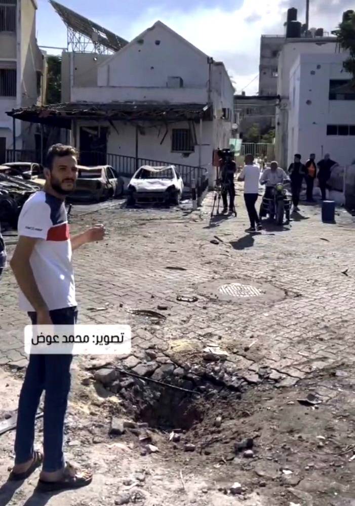 Кадры последствий взрыва у больницы в Газе опровергают версию ХАМАС о прилете израильской авиабомбы