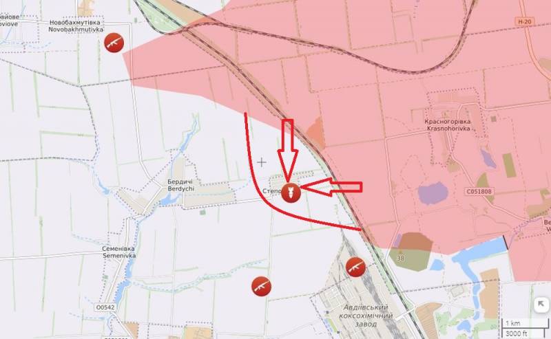 The Ukrainian Armed Forces group near Avdeevka started having very big problems
