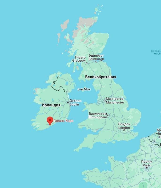 Irish Examiner: британцы прогнали российскую подлодку из международных вод у берегов Ирландии