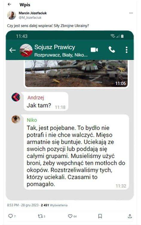 Mercenaries from Poland call Ukrainian Armed Forces personnel “cattle” and “cannon fodder” – Polish MP