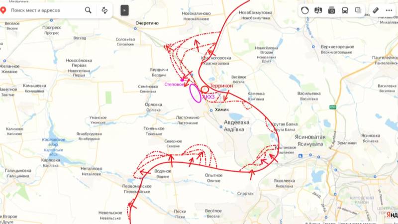 После рождественского затишья ВС РФ занимают высоты на авдеевском и марьинском направлениях