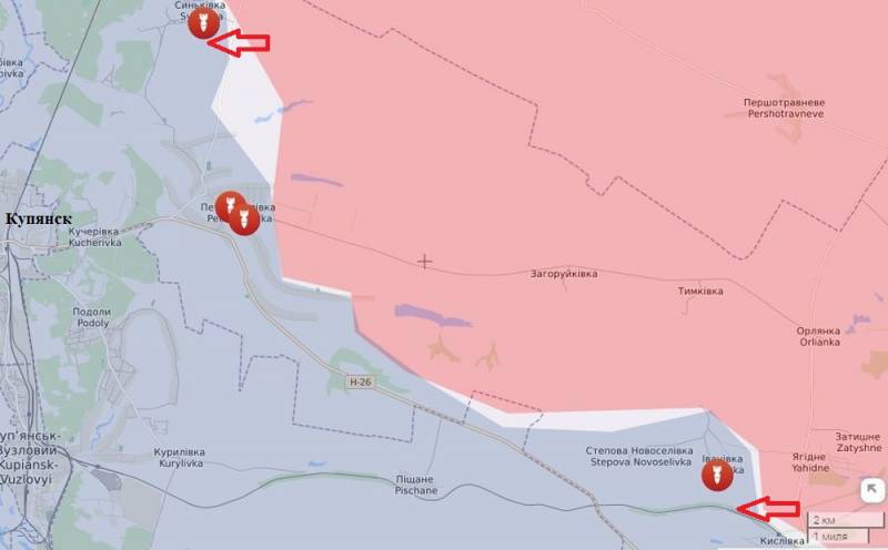Ukrainians report a breakthrough by the Russian Armed Forces in the Sinkovka area near Kupyansk