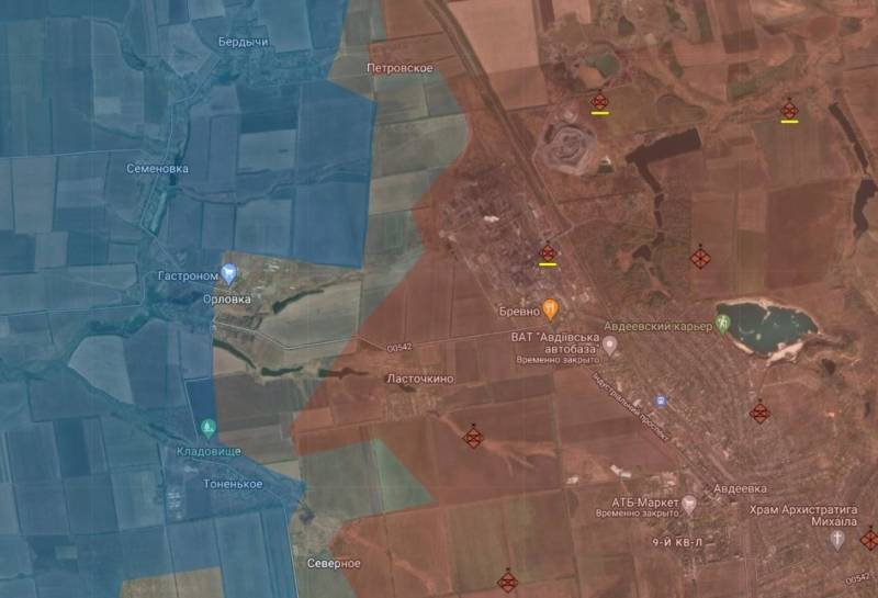 The Ukrainian Armed Forces do not have time to prepare defense lines after leaving Avdeevka, the front is rapidly moving to the west