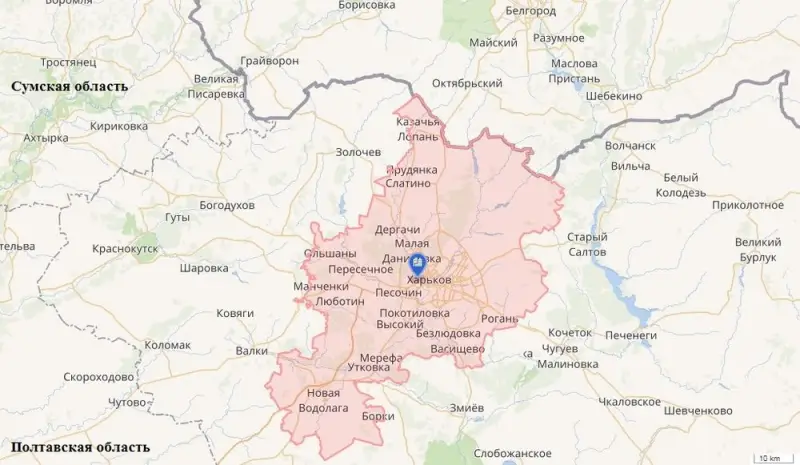 Украинские власти собираются принудительно эвакуировать несколько районов Харьковщины
