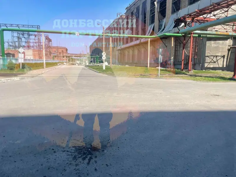 Фотографии с места говорят о серьезных разрушениях на Славянской ТЭС