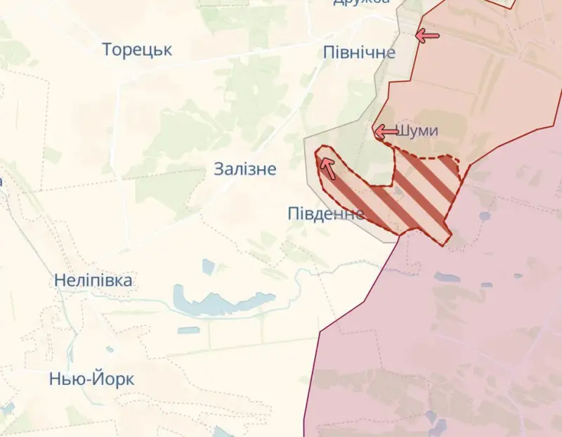 ВС РФ развивают наступление в ДНР, продвинувшись ближе к Торецку