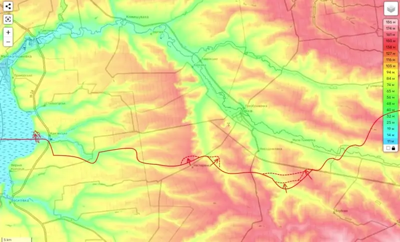 Запорожский фронт пришел в движение сразу на трех участках