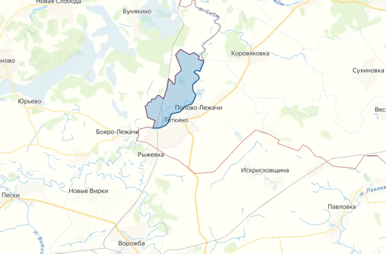 ВСУ осуществляют фланговый обход Тёткино, пытаясь окружить село с трех сторон