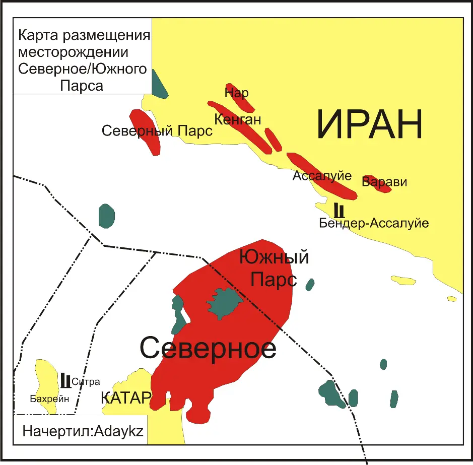 Израиль атаковал крупнейшее в мире газовое месторождение