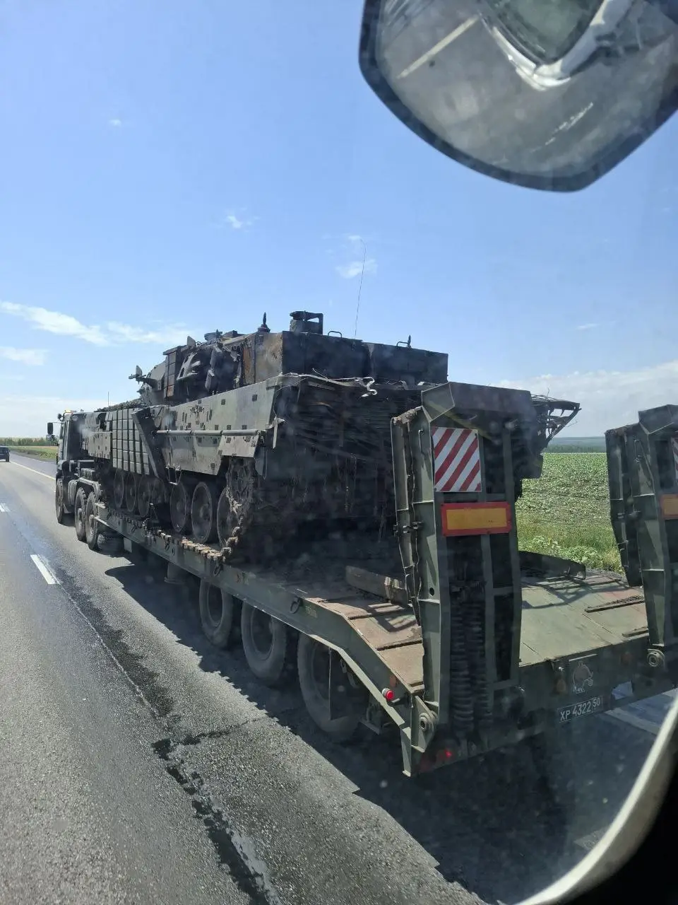 Российские войска впервые затрофеили шведский танк Strv 122