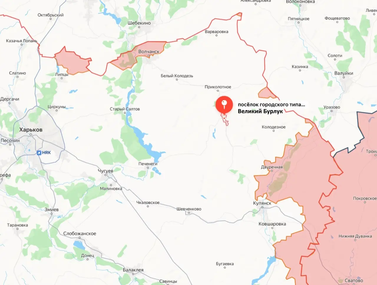 Новая приоритетная цель на карте СВО – харьковский Великий Бурлук