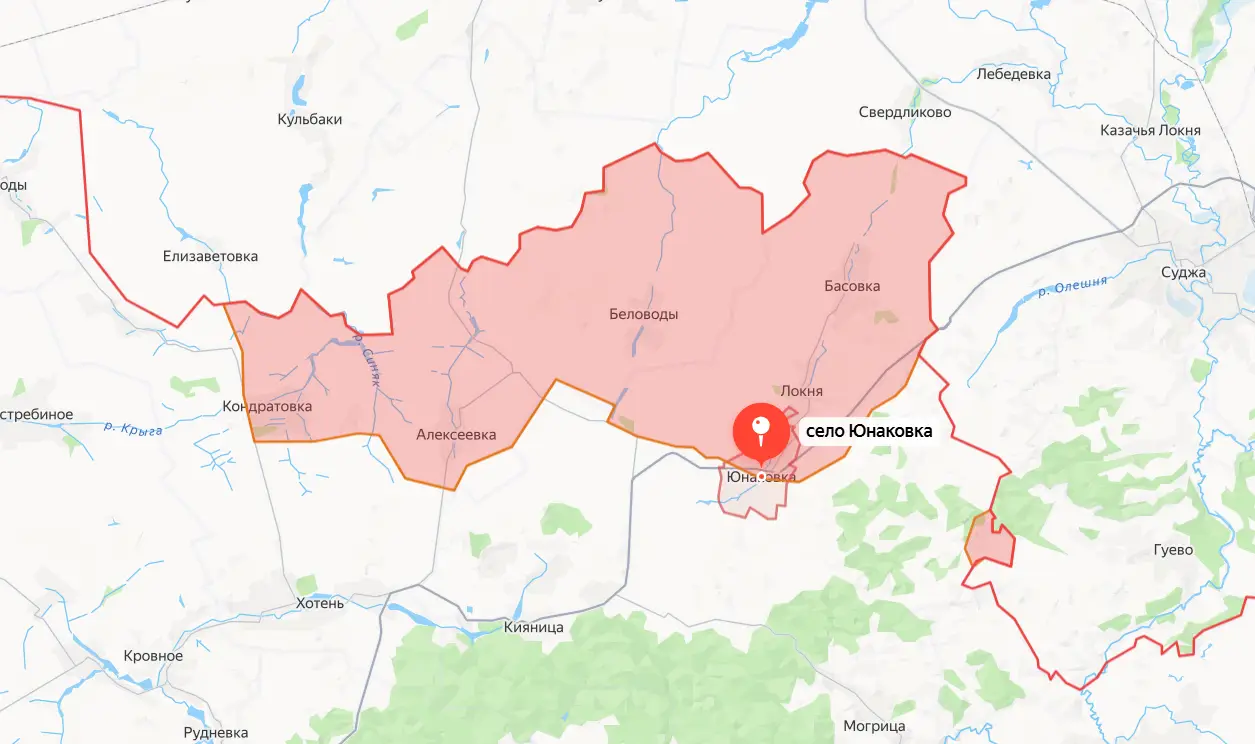 Последних боевиков сняли с дерева: российские десантники зачистили от ВСУ село Юнаковка Сумской области