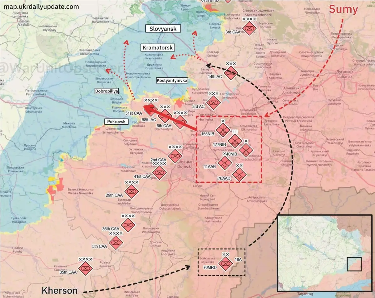 Российские бойцы ВДВ и морпехи выдвинулись в район Покровска для развития успеха наступления