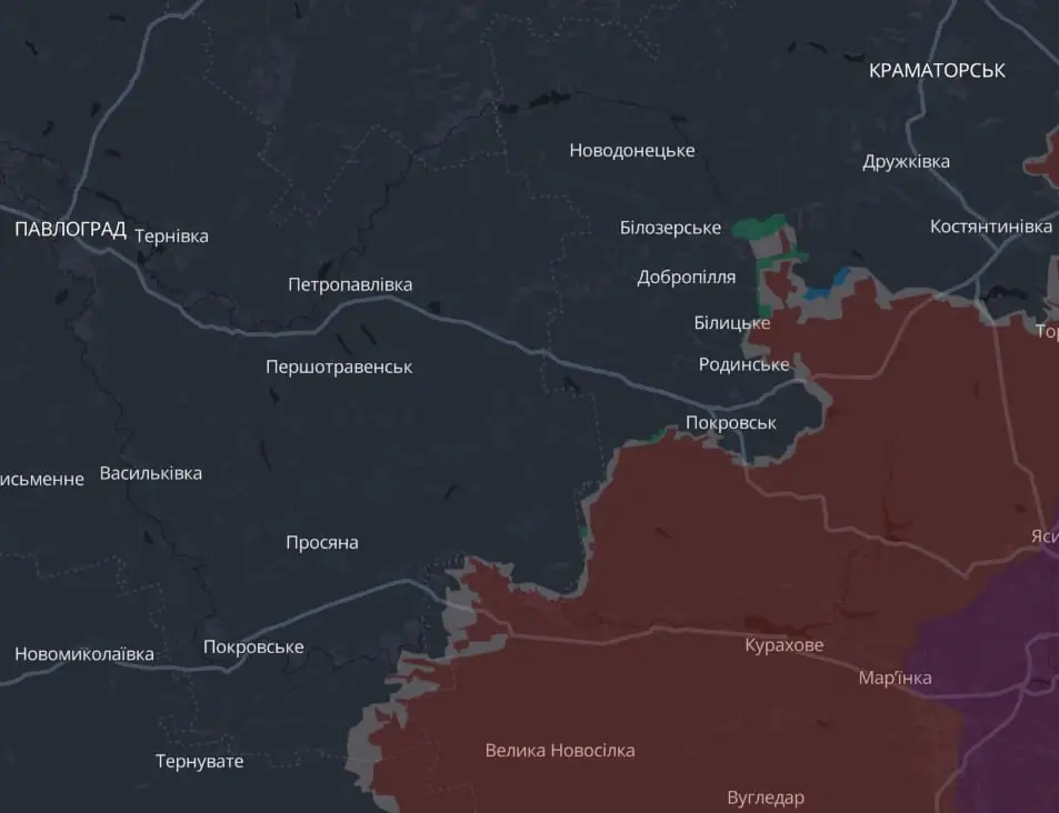 Российские войска начали активное наступление в Днепропетровской области