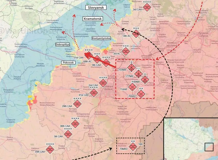ВС РФ провели крупнейшую передислокацию войск с момента битвы за Киев