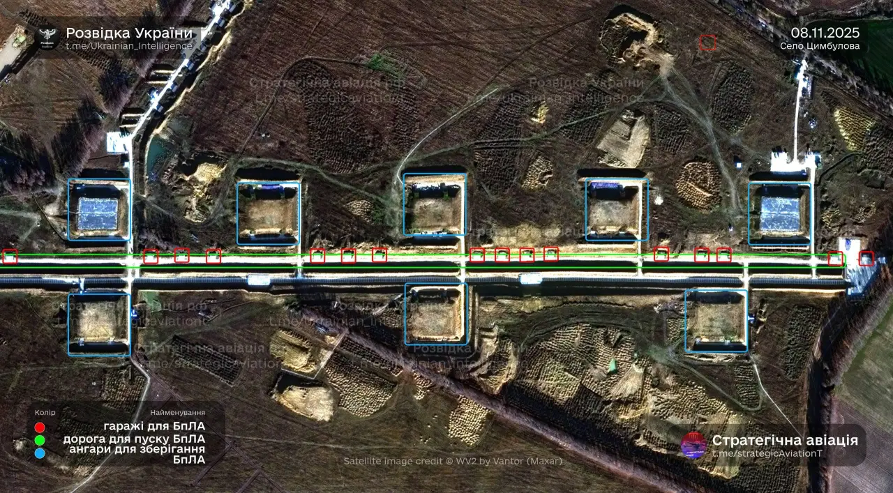 Западные спутники вычислили местоположение базы российских БПЛА «Герань-2»