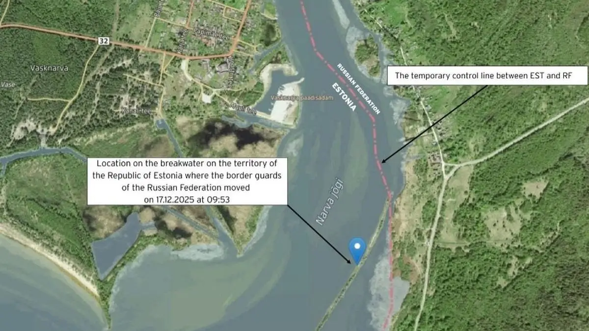 Эстония: три российских пограничника нарушили госграницу