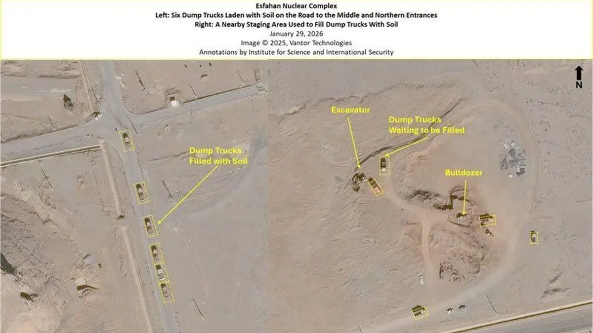 В Иране закапывают входы в тоннели на ядерных объектах, готовясь к ударам США