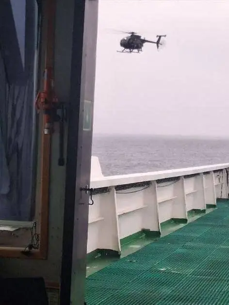 Американский десант пытается высадиться на российский танкер Marinera