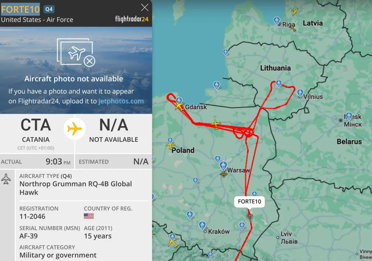 Авиация США пытается вычислить пусковые позиции «Орешника» в Беларуси