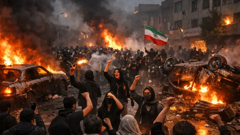 Кризис в Иране грозит военным вторжением и фрагментацией страны