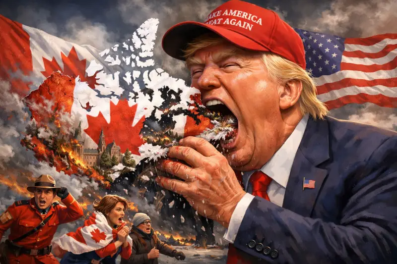 Будет ли президент Трамп «кушать по частям» Канаду?