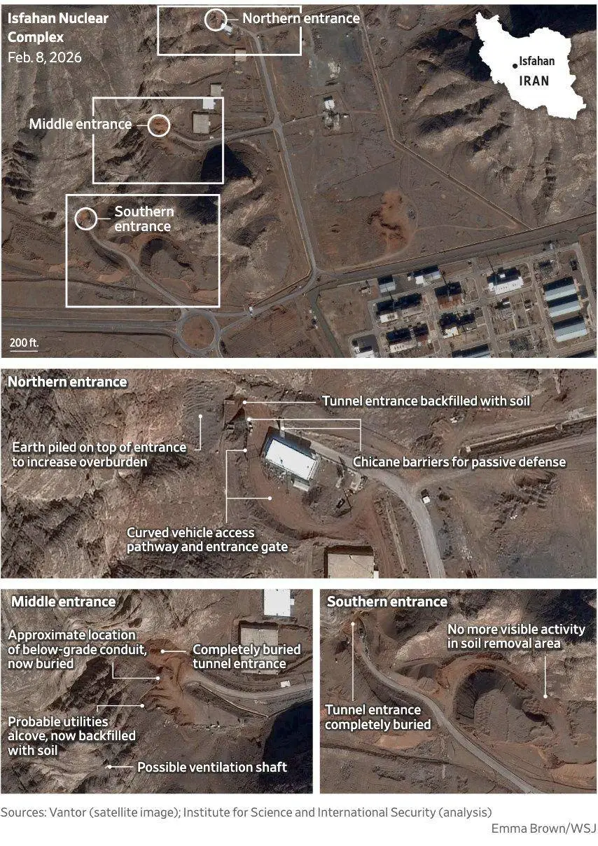 Иран экстренно наращивает устойчивость ядерных объектов перед атакой США