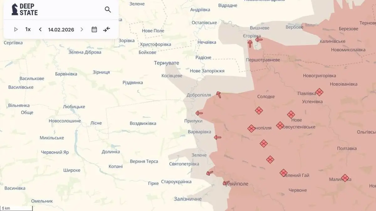 Район Терноватого стал наиболее значимым участком фронта