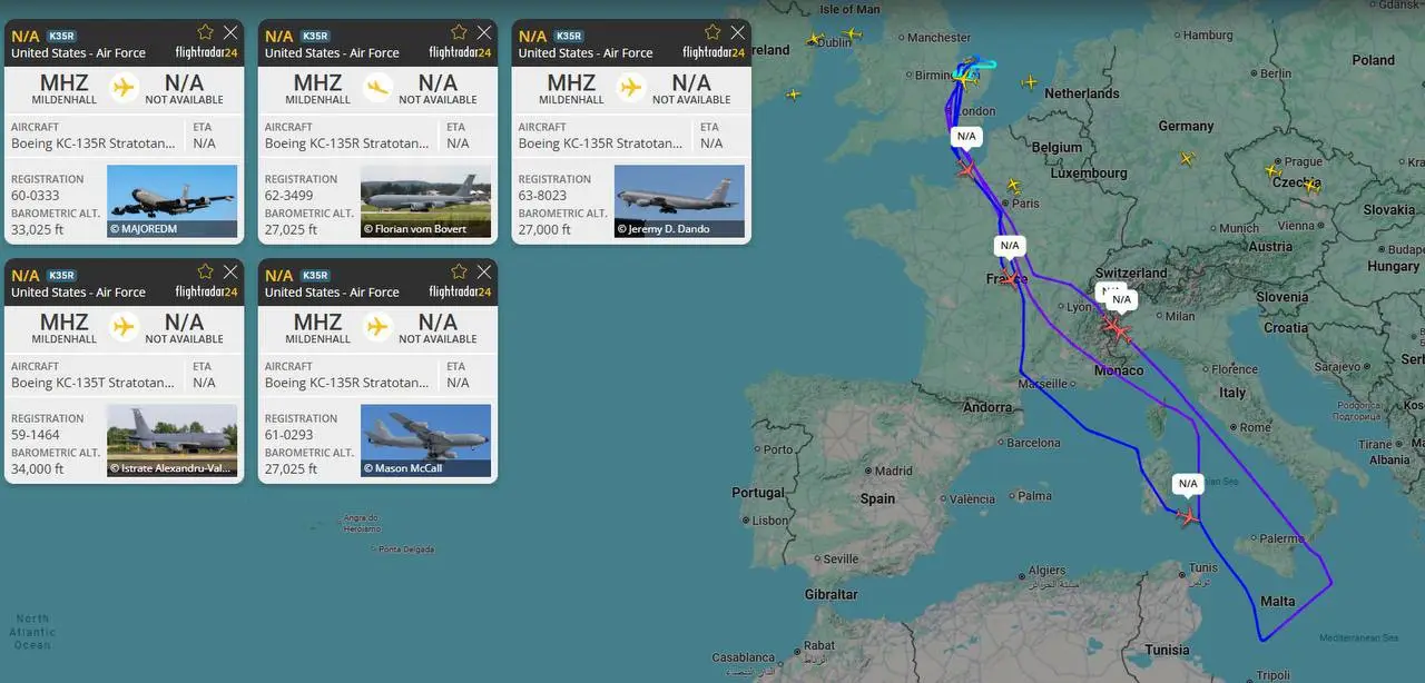 США продолжают беспрецедентное наращивание сил и средств на Ближнем Востоке