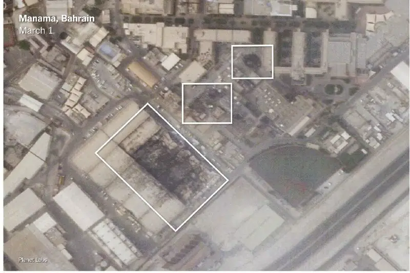 Спутники фиксируют серьезный урон базам США, нанесенный ударами КСИР