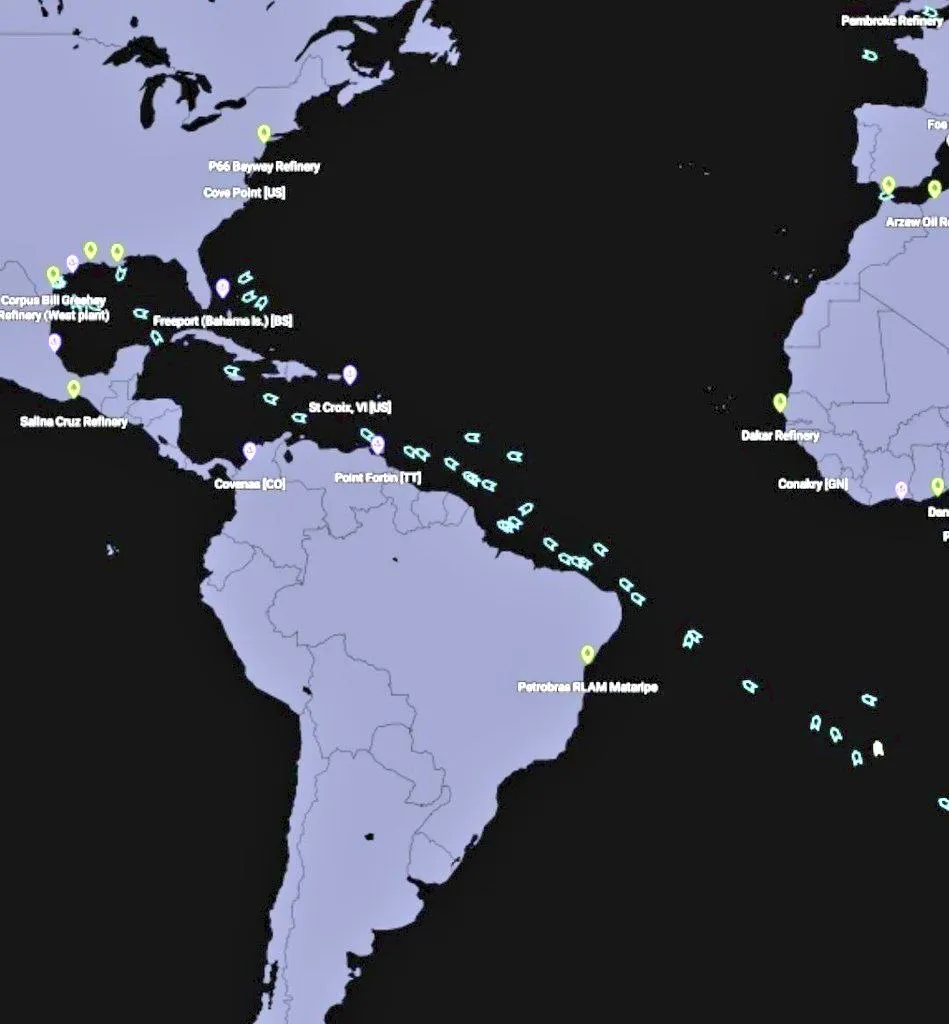 Бесконечные караваны танкеров: мир подсаживается на иглу американской нефти