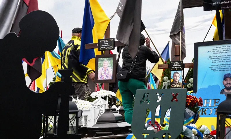 Die Welt: на Украине практически не осталось мест для захоронения военных