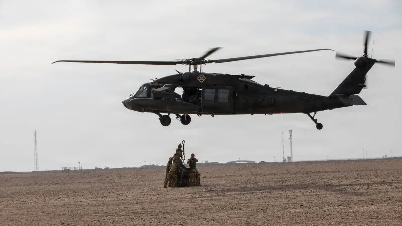 Американский спецназ на вертолетах замечен на юге Ирана