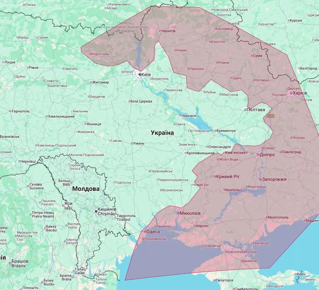 В зоне риска – десять областей: в Киеве определили маршрут захода на цели дронов ВС РФ