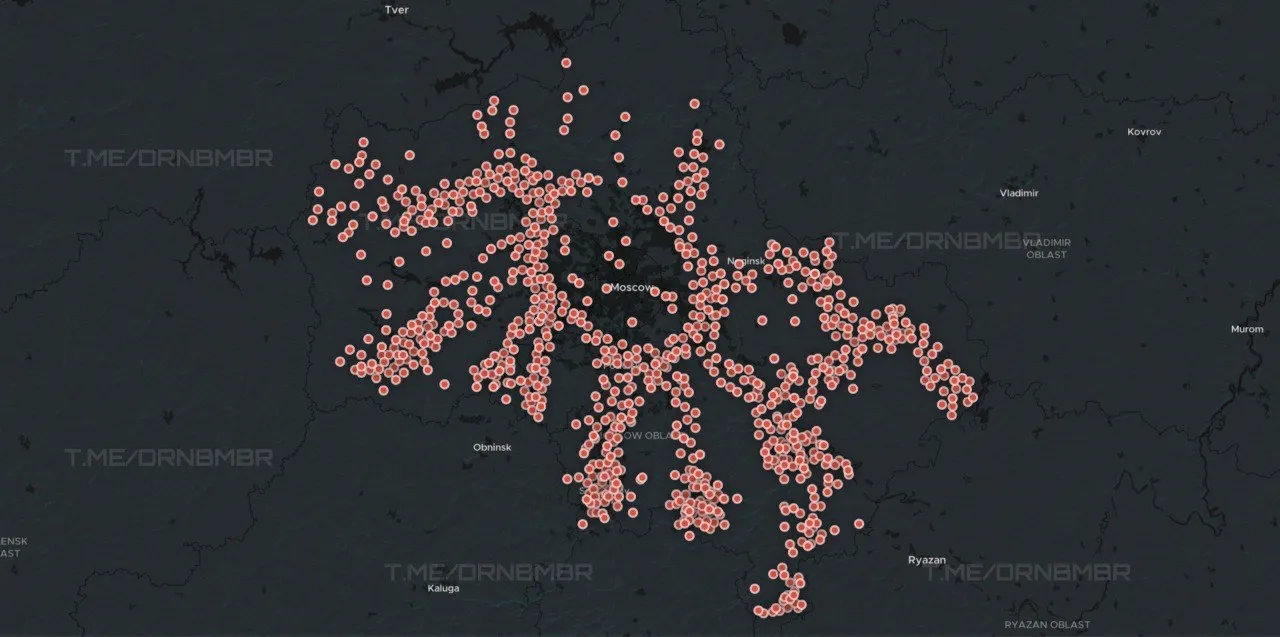 Противник показал, как выглядит ПВО вокруг Москвы