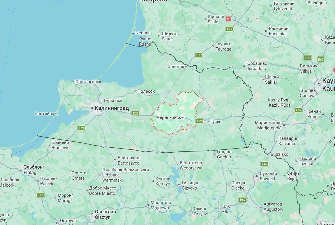 Опубликованы кадры крушения истребителя Су-30СМ в Калининградской области