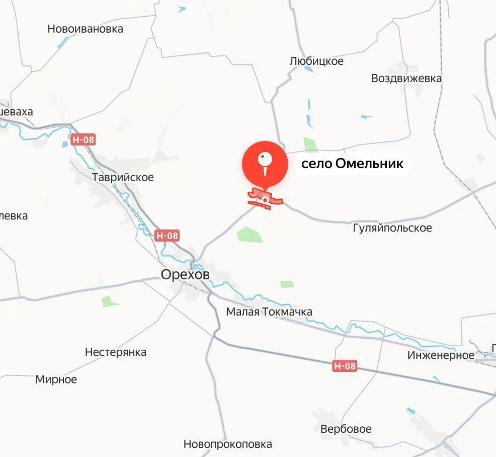 ВС РФ освободили Омельник – важнейший опорный пункт ВСУ в Запорожье